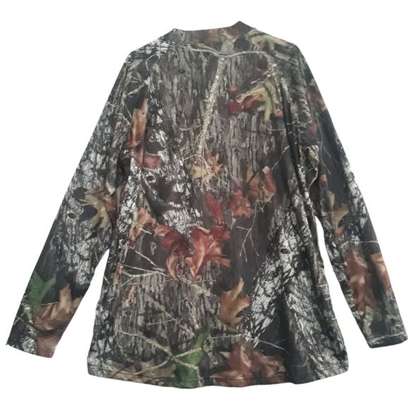 Medalist Hunting T Shirt Men 2XL Earth Tone Moisture Wicking Long Sleev… - Picture 2 of 8